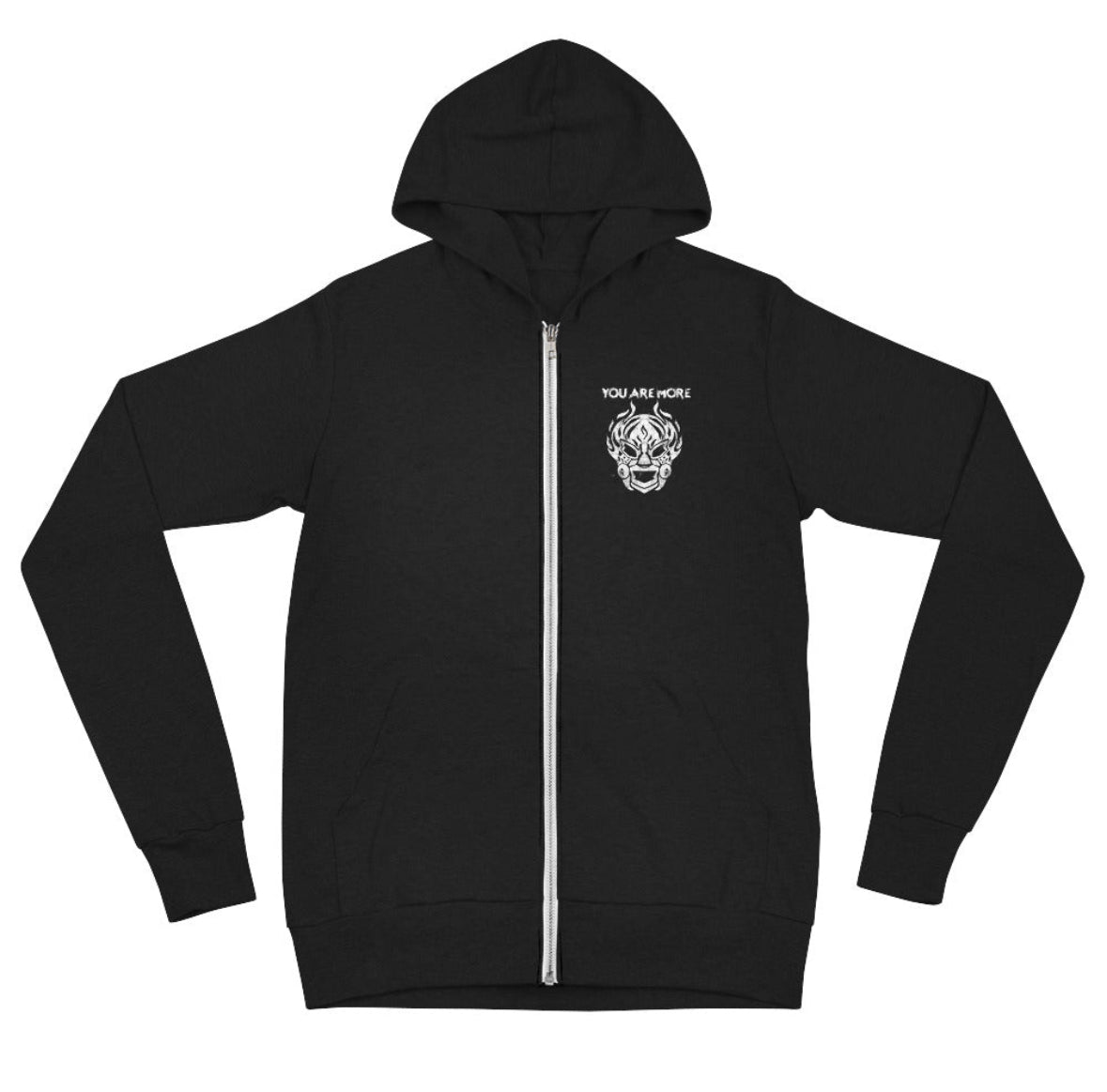You Are More- Luchador zip-up Hoodie