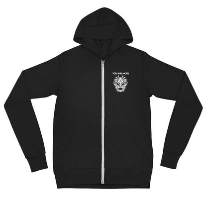 You Are More- Luchador zip-up Hoodie